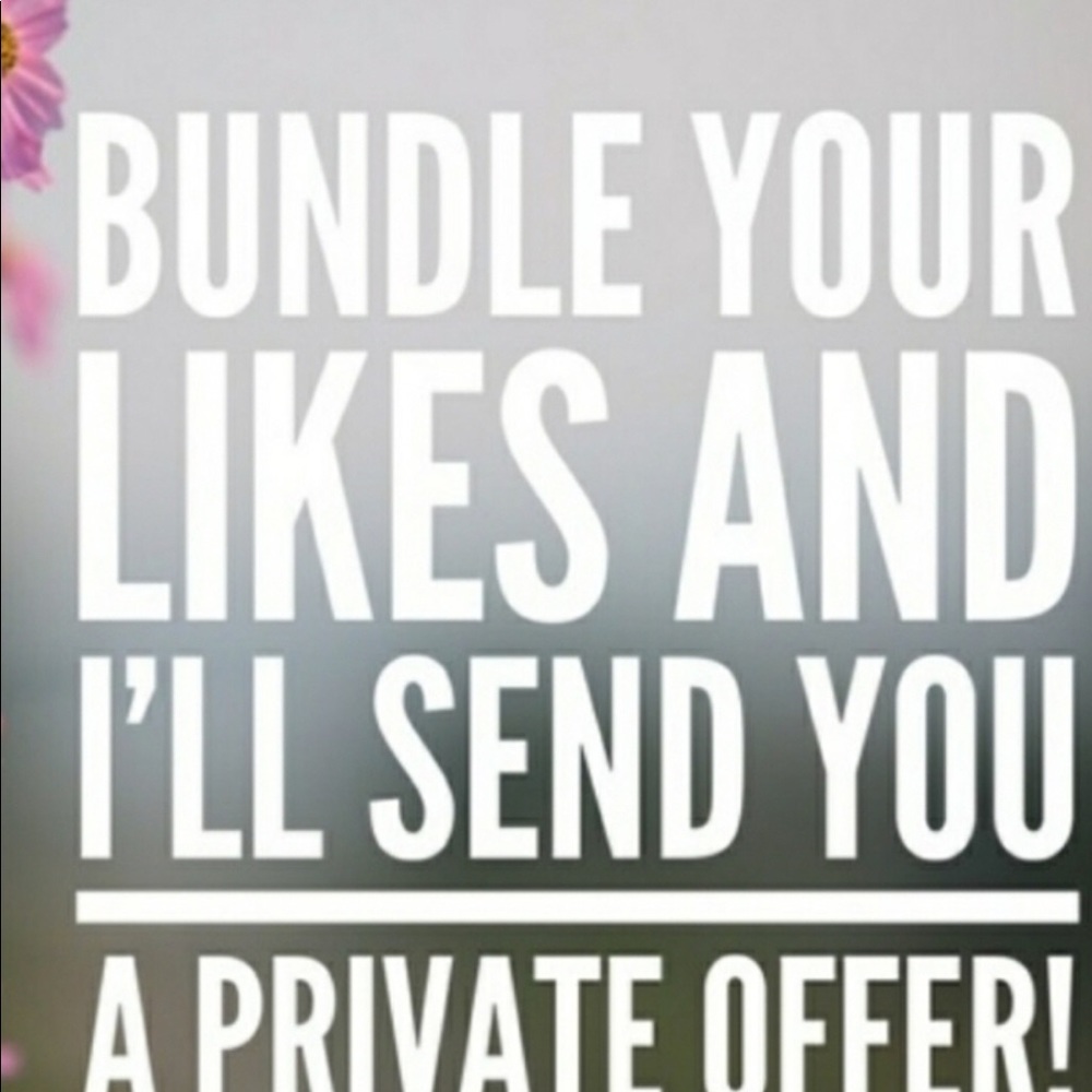 Bundle your likes for a private discount.